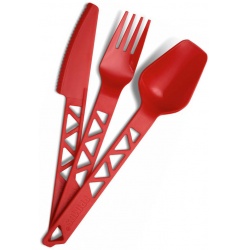 Primus Lightweight Trail Cutlery red pribor Tritan