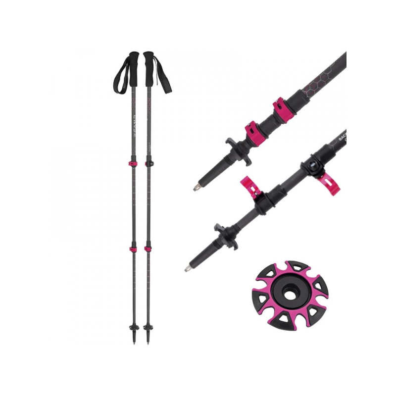 Camp Backcountry Carbon W ultralehke 3 dilne damske trekove karbonove hole