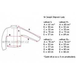 _Sir Joseph Shiprock Lady tmave modra damska nepromokava zimni perova bunda zmer