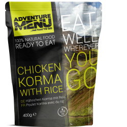 Adventure Menu Kure Korma s ryzi 1 porce 400 g sterilovane jidlo na cesty 2