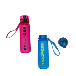Progres Tritan Bottle 500 ml sportovni lahev s pojistkou a poutkem 4