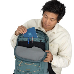 Osprey Quasar 26l mestsky batoh na notebook torrent blue 8