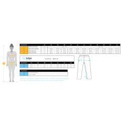 _Kilpi Mimi-W tmave seda TL0405KIDGY damske lehke a pruzne turisticke kalhoty zmereno