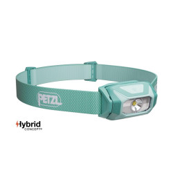 Petzl Tikkina Hybrid celovka na baterie   kompatibilni s dobijecim akumulatorem zelena