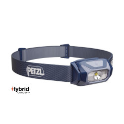 Petzl Tikkina Hybrid celovka na baterie   kompatibilni s dobijecim akumulatorem modra