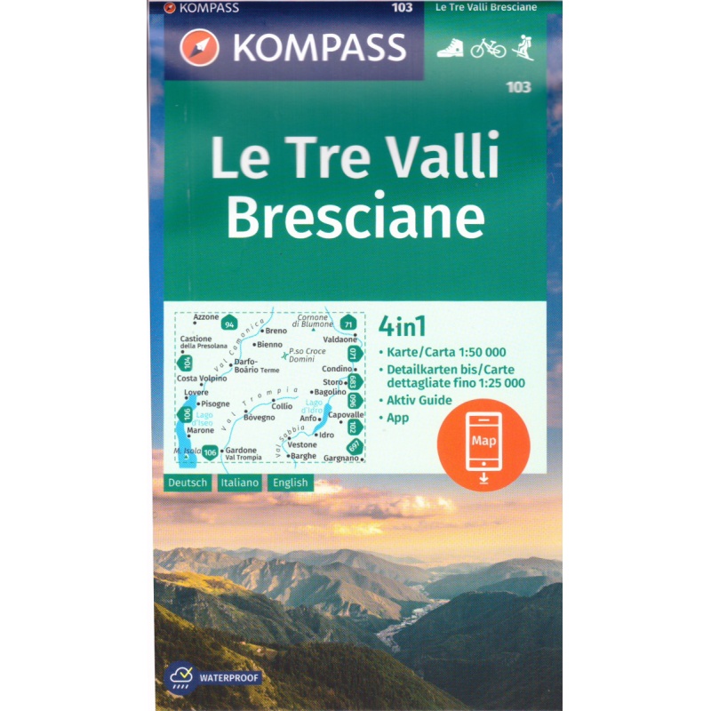 Le Tre Valli Bresciane 103 Kompas