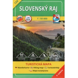 VKu 124 Slovensky raj 50 000 turisticka mapa