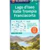 Kompas 106 Lago d Iseo, Valle Trompia, Franciacorta 50 000 turisticka mapa