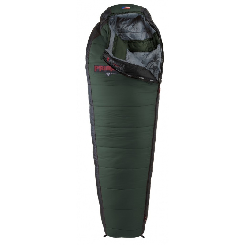 Prima Manaslu 200 zelena ultralehky letni spaci pytel Climashield APEX