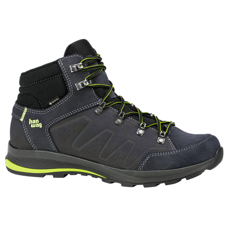 Hanwag Torsby GTX asphalt/yellow lehke panske nepromokave kozene trekove boty