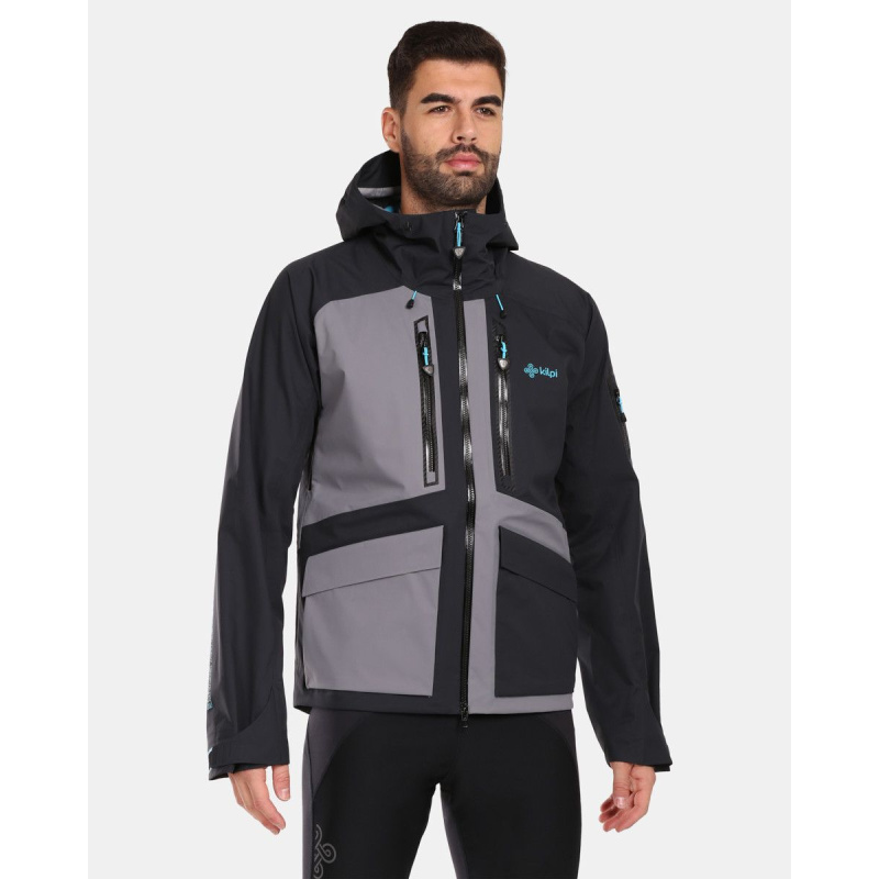 Kilpi LTD Archer-M UM0140KIBLK panska trivrstva nepromokava outdoorova bunda