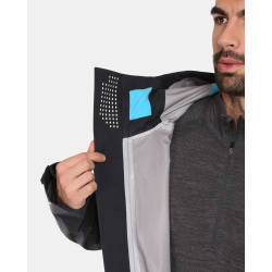 Kilpi LTD Archer-M UM0140KIBLK panska trivrstva nepromokava outdoorova bunda 6