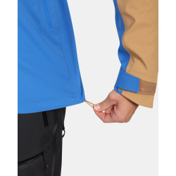 Kilpi Trinity-M modra ZM0102 panska lehka nepromokava outdoorova hardshell bunda 2