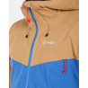 Kilpi Trinity-M modra ZM0102 panska lehka nepromokava outdoorova hardshell bunda 5
