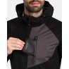 Kilpi Beltra-M cerna VM0107 panska tenka vodeodolna softshellova bunda 4