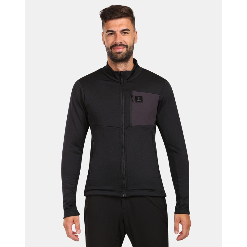 Kilpi Erin-M cerna ZM0206KIBLK panska funkcni stretchova mikina