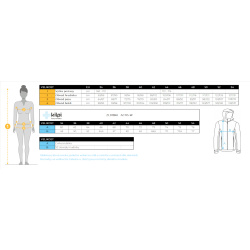 _Kilpi Actis-W cerna ZL0119KIBLK damska lehka prosivana outdoorova zimni bunda DWR zmereno