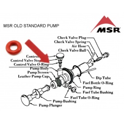 MSR DF STD Control Valve O-Ring tesneni na regulacni ventil pumpy varice 1