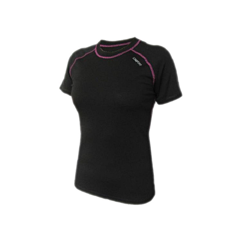 Jitex Ibriza 801 Ts cerna damske triko kratky rukav Merino vlna