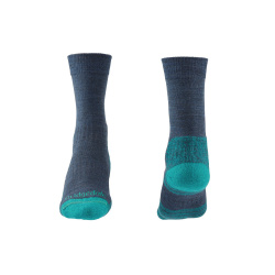 Bridgedale Hike Lightweight Merino Performance Boot W denim trekove ponozky Merino vlna 2