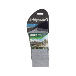 Bridgedale Hike Lightweight Merino Performance 3/4 Crew silver/navy trekove ponozky 2