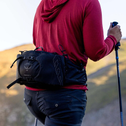 Osprey Tempest 6l damska ledvinka cykloturisticka nebo na bezky s kapsami na lahve black 6