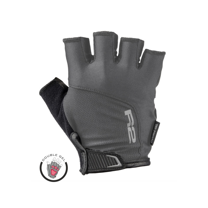 R2 ATR50C Vittoria seda cyklisticke rukavice kratke prsty, dvojite gelove vyztuhy