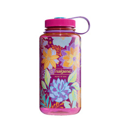 Nalgene Wide Mouth Odyssey Grey with Moonset 1000 ml narazuvzdorna lahev magenta