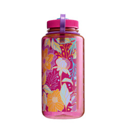 Nalgene Wide Mouth Odyssey Grey with Moonset 1000 ml narazuvzdorna lahev magenta 1