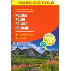 Marco Polo Polsko 1:300 000 autoatlas