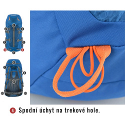 Husky Scape 38l turisticky batoh modry 9