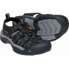 Keen Newport M black steel grey panske kozene outdoorove sandaly  5