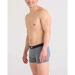 Saxx Vibe Xtra Soft Trunk Comfort dark grey heather pohodlne boxerky s funkcnim poklopcem1