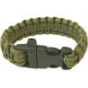 Highlander Paracord naramek s trojzubcem a pistalkou