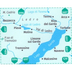 Kompas 690 Alto Garda e Ledro 25 000 Oblast