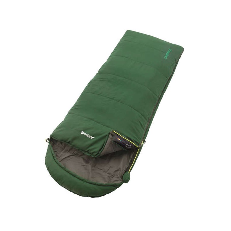 Outwell Campion Junior green detsky letni dekovy spaci pytel Isofill