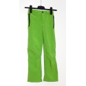Alpisport Peak Junior zelená dětské nepromokavé softshellové kalhoty 20 000 mm