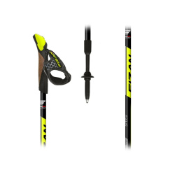 Fizan NW Speed dvoudilne nordic walking hole bez odpruzeni yellow 1