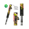 Fizan NW Speed dvoudilne nordic walking hole bez odpruzeni yellow 2