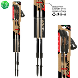 Fizan NW Speed dvoudilne nordic walking hole bez odpruzeni 100505 beige 2