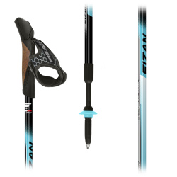 Fizan NW Speed dvoudilne nordic walking hole bez odpruzeni 100506 light blue 1