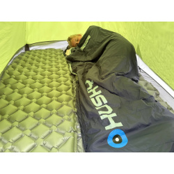 Husky Fury 5 lehka nafukovaci karimatka tvarovana seda 1