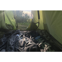 Husky Fury 5 lehka nafukovaci karimatka tvarovana seda3