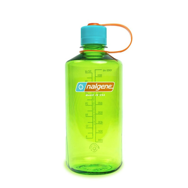 Nalgene Narrow Mouth Sustain 1000 ml narazuvzdorna lahev na piti pear
