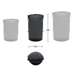 Hannah Bike 100 classic blue II letni spaci pytel s rolovacim kompresnim obalem 4