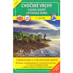 VKu 111 Chocske vrchy 50 000 turisticka mapa