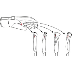 Leki Traveller Carbon midnight blue tridilne nordic walking hole bez odpruzeni 6