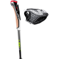 Leki Traveller Alu 65326011 black-silvergray tridilne nordic walking hole bez odpruzeni 1
