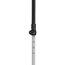 Leki Traveller Alu 65326011 black-silvergray tridilne nordic walking hole bez odpruzeni 3