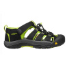 Keen Newport H2 Jr black lime green detske outdoorove sandaly i do vody 1